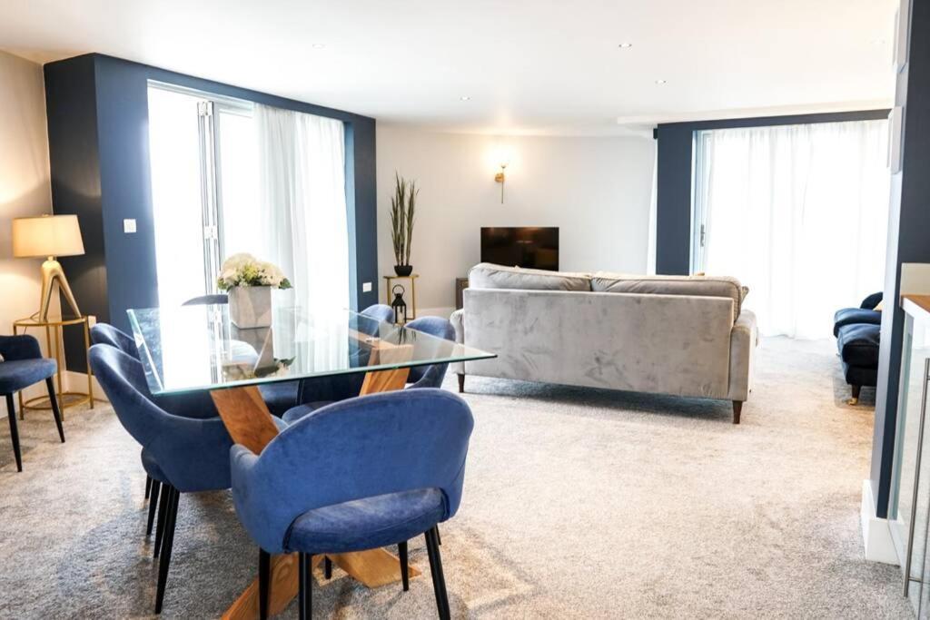 New Quay Beautiful 3 Bedroom Apartment By The Sea מראה חיצוני תמונה