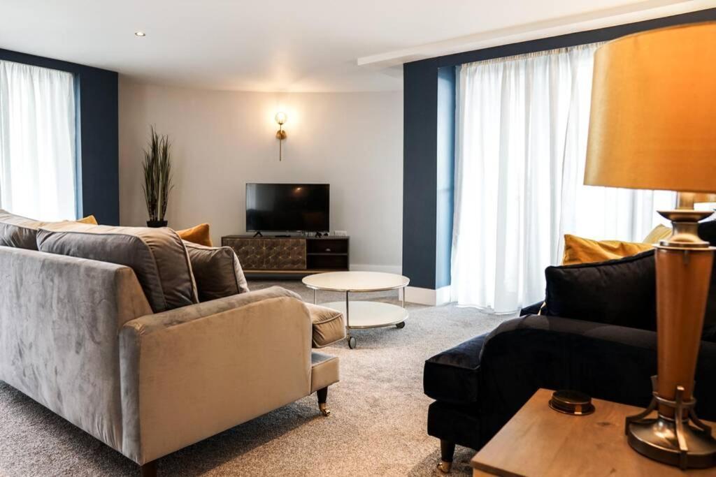 New Quay Beautiful 3 Bedroom Apartment By The Sea מראה חיצוני תמונה